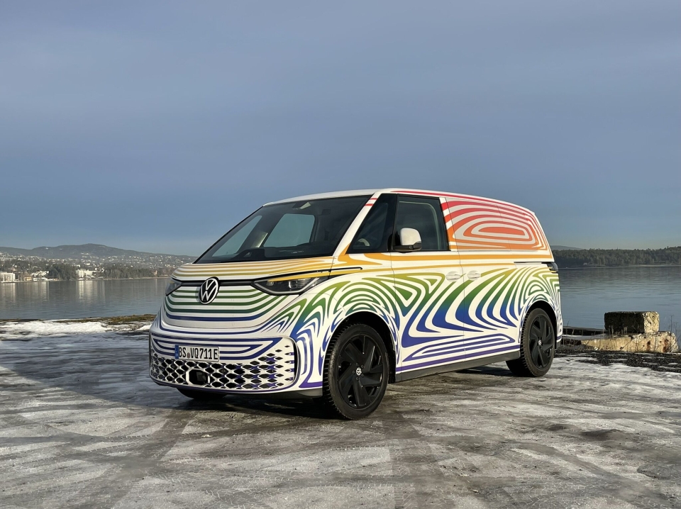 VOLKSWAGEN: ID. BUZZ på Norgesbesøk.