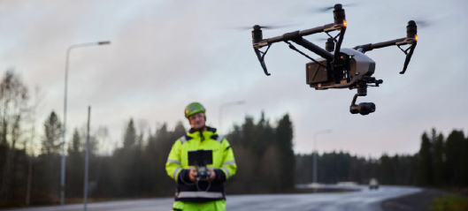 Godkjenning for sikrere droneflyging på anlegg