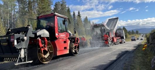 Kravet om klimavennlig asfalt gir resultater for Statens vegvesen