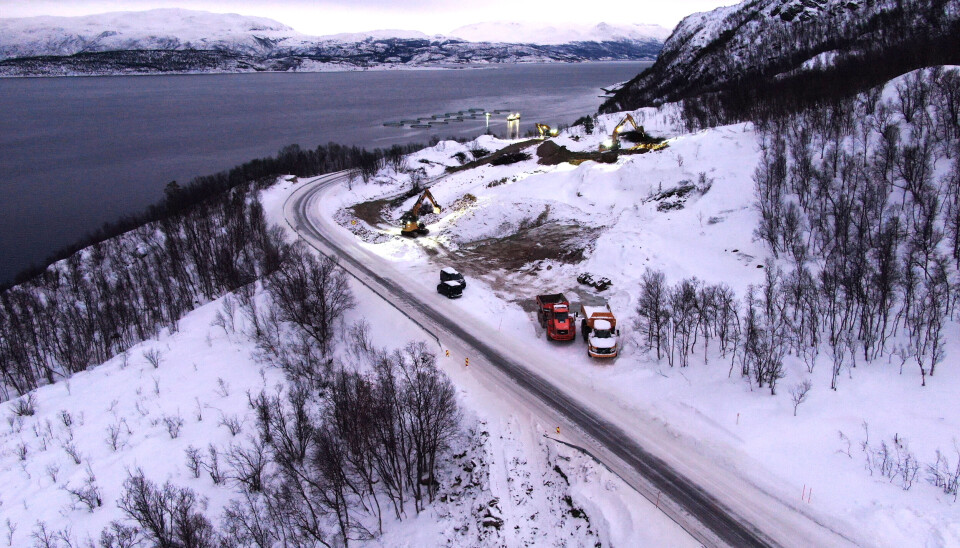 Utbedring av E6 ved Rakkenes for å bedre fremkommeligheten spesielt for tyngre kjøretøy