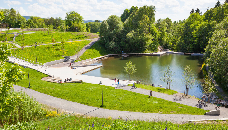 Illustrasjonsbilde av Grorudparken i Oslo.