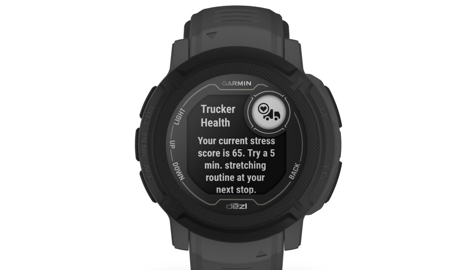 Garmin lanserer «smartklokke for yrkessjåfører»