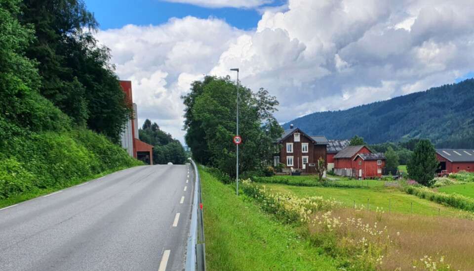 Utbyggingen langs fv. 65 skal gi en tryggere vei for gående og syklende.
