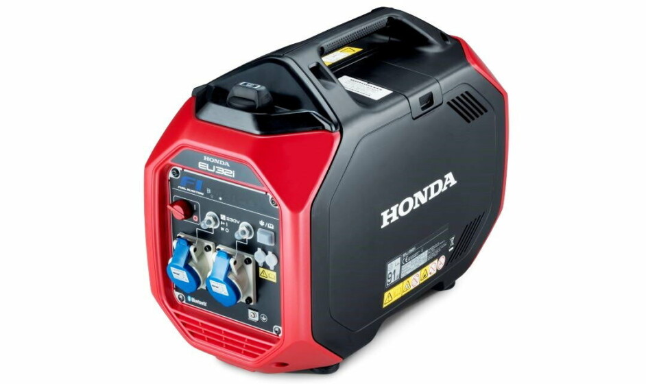 NYHET: Honda omtaler dette som verdens letteste strømaggregat i 3kVA-klassen.