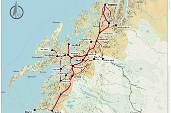 Skal undersøke jernbanemuligheter mellom Fauske og Tromsø