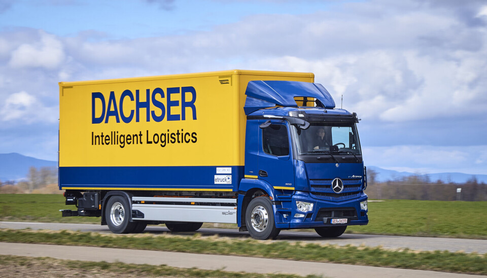 Mercedes-Benz eActros 300.