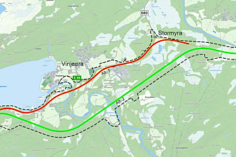 Statens vegvesen anbefaler ny E39 utenom Vinjeøra