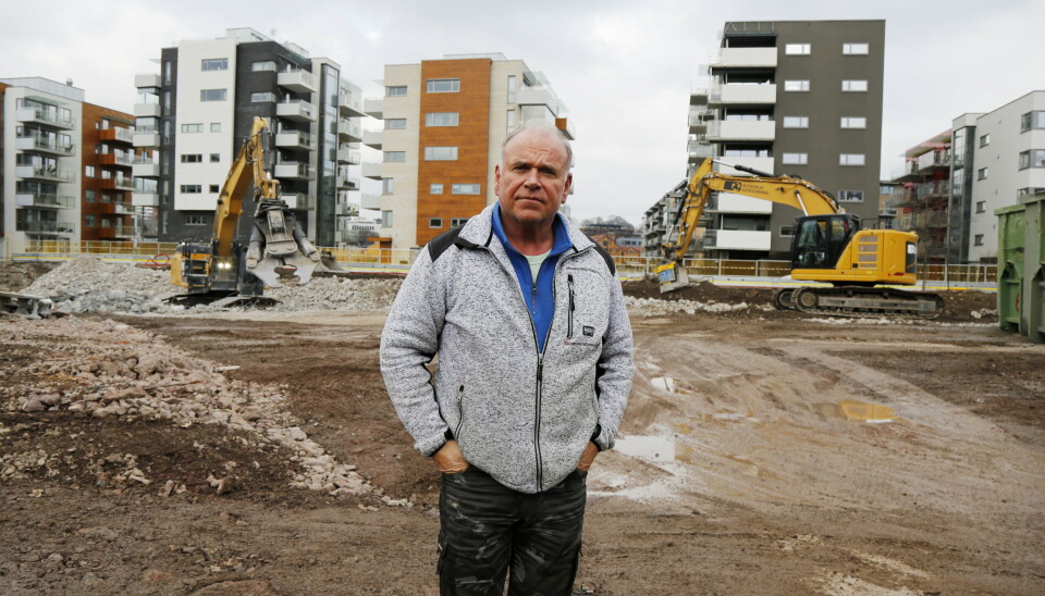 LENGE I GAMET: Per Olav Vanebo har lenge drevet med i riving og demolering, og har mange tanker om hva som funker ulike steder.