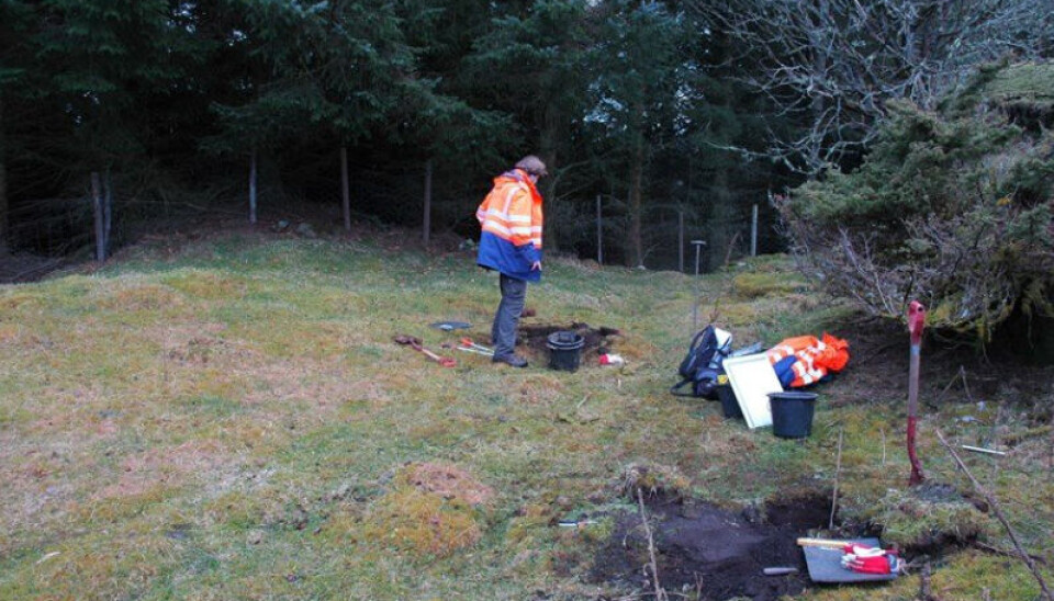 Det skal gjennomføres prøvestikking med spade og noen steder også brukes gravemaskin for å avdekke forventede kulturminner i E39 Stord-Os-prosjektområdet.