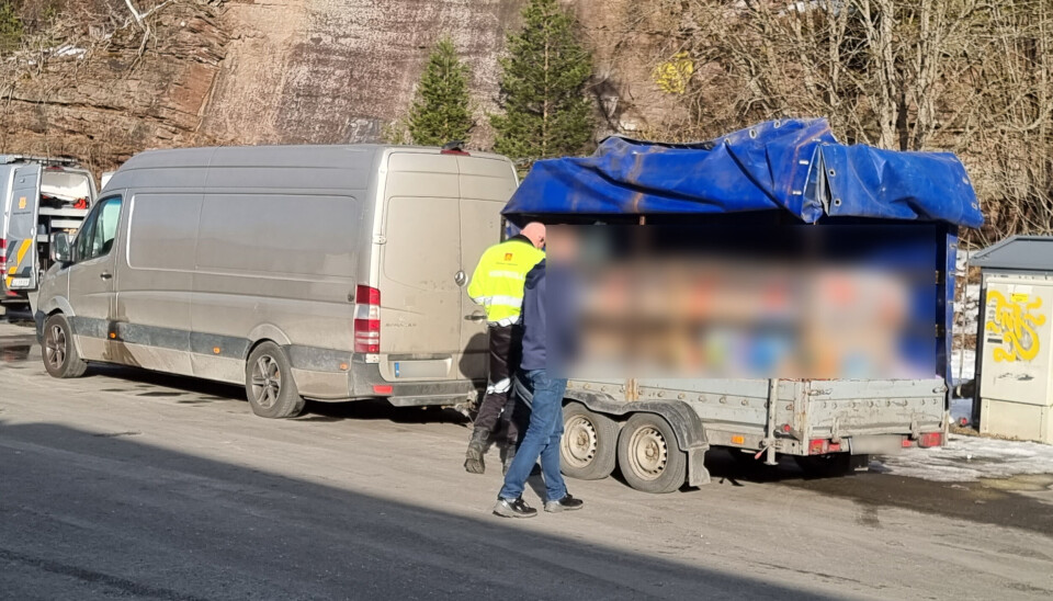 Kjørte 7,1 tonn med B-førerkort