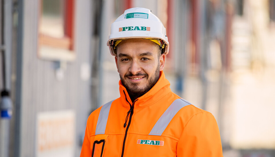 Prosjektleder Ahmad Saade i Peab.