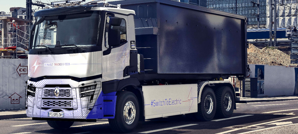 Nye elektriske lastebiler fra Renault
