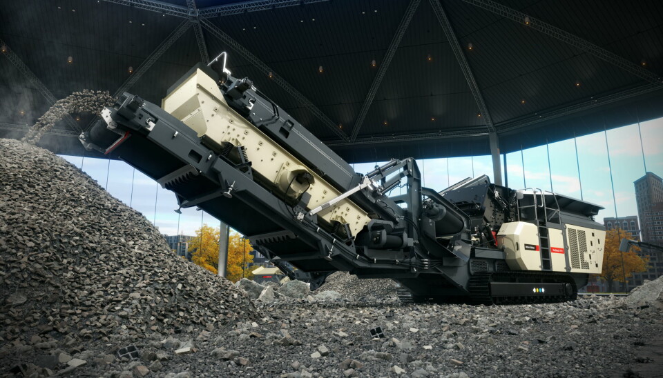 NYKOMMER: Med Nordtrack I1011 mobile knuseverk følger Metso Outotec opp suksessen fra lanseringen av den mindre Nordtrack I908S.