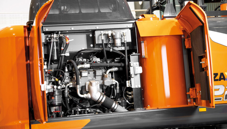 Ny stor hjulgraver fra Hitachi