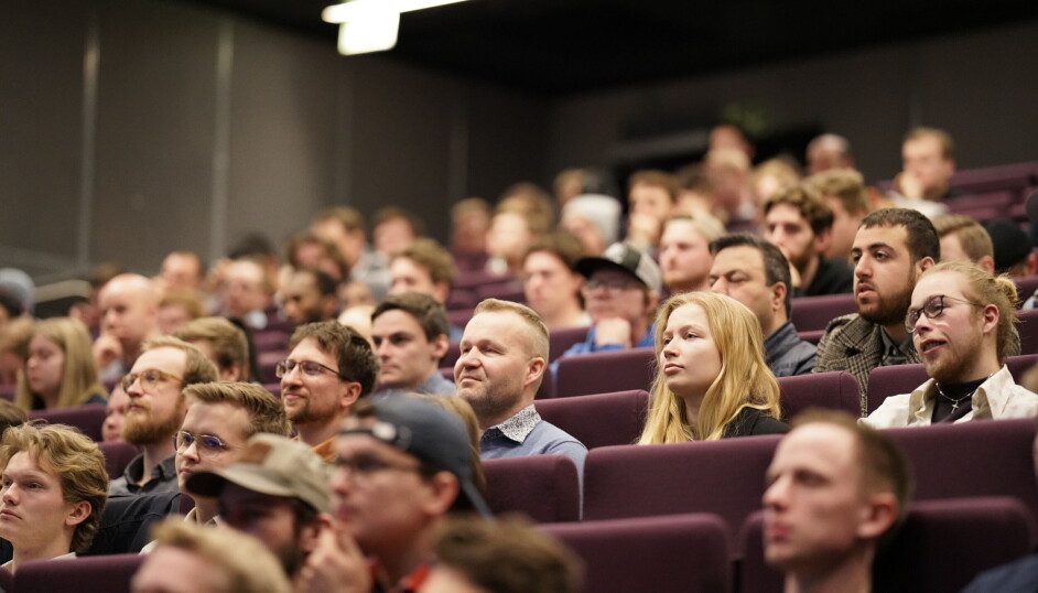 Bilde fra BIM-seminardag ved Fagskolen Oslo 11. mars 2022.