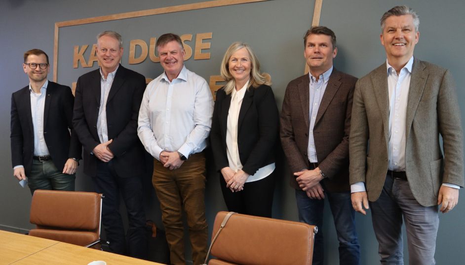 Fra venstre: Geir Flåta, Petter Kveil, Geir Stenseth, Sissel Nygaard, Sigbjørn Fimland og Sverre Hærem.