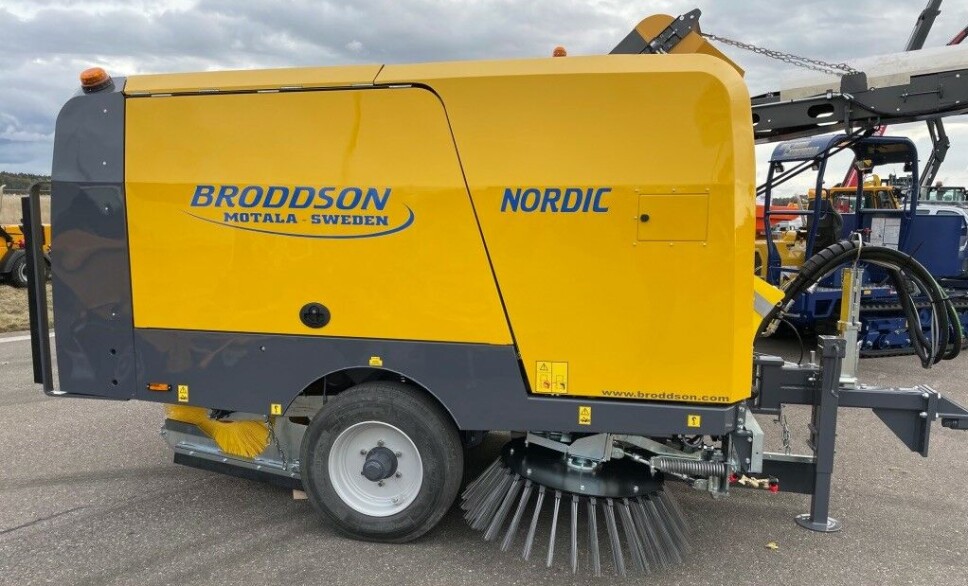 NYTT: Feiemaskinen Broddson Nordic 3 kommer nå med nytt design.