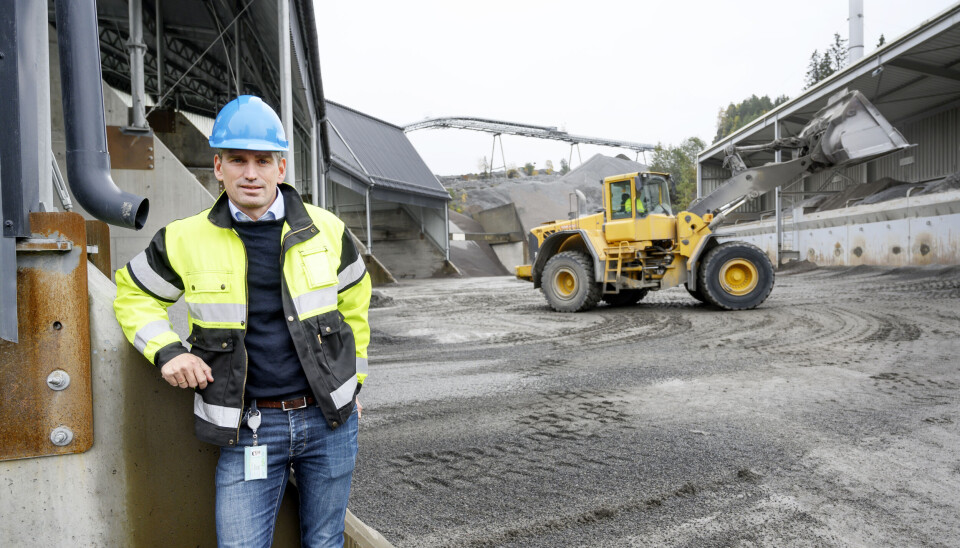 GJENVALGT: Robert Norbeck, daglig leder i Feiring Asfalt AS.