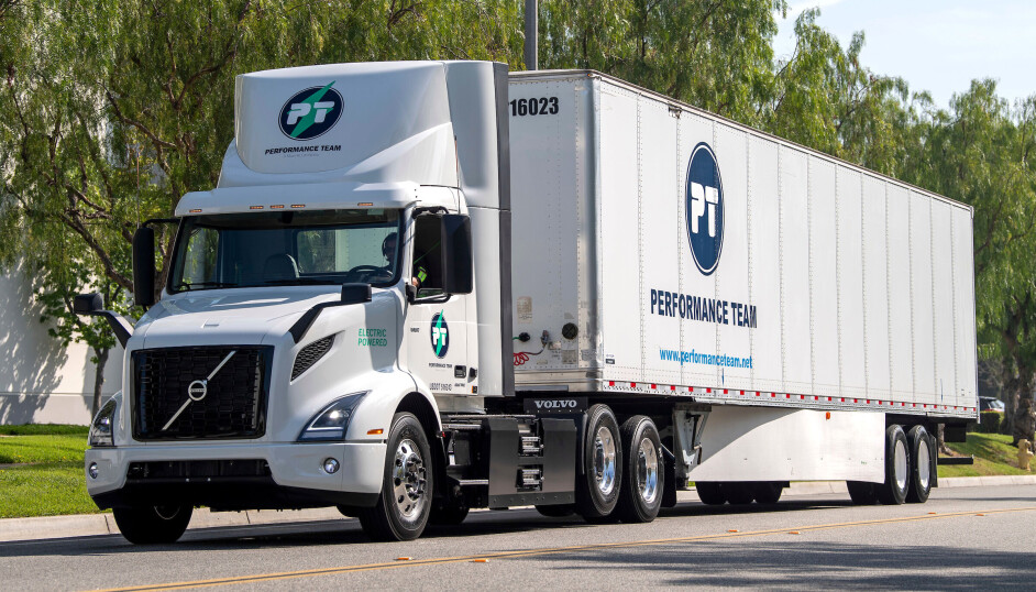 Maersk-gruppen har bestilt 110 Volvo VNR Electric for bruk i California.
