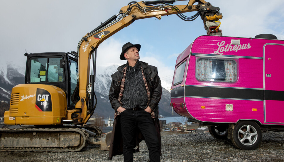 Leif Einar Lothe har satt seg som mål å bygge Norges råeste campingplass i Odda, i TV2-satsingen «Lothepus camping».