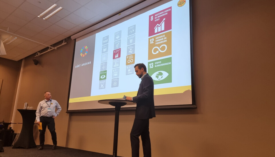 Go Green skal bidra til tre av FNs bærekraftmål: Anstendig arbeid og økonomisk vekst, Ansvarlig forbruk og produksjon og Stoppe klimaendringene. Go Green skal bidra til tre av FNs bærekraftmål: Anstendig arbeid og økonomisk vekst, Ansvarlig forbruk og produksjon og Stoppe klimaendringene.