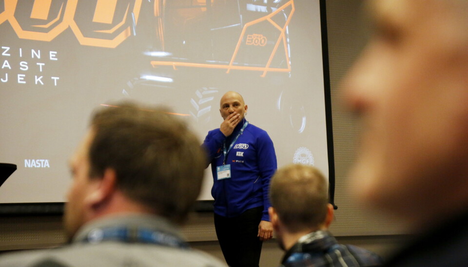 FOREDRAG: Pekka Lundefaret etablerte Ung 300, en stiftelse for å hjelpe unge mennesker inn i praktiske yrker.