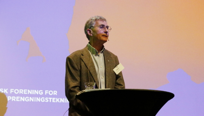 STYRELEDER I NFF: Oricas Olaf Rømcke er styreleder i Norsk forening for fjellsprengningsteknikk (NFF), og ansatt hos sprengstoffleverandøren Orica. Rømcke er med i arbeidsgruppen.