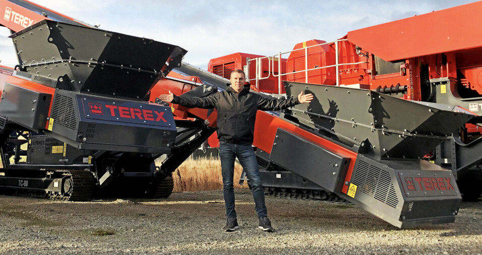 MODERSELSKAPET: Arne Kenneth Øvstebø og Mineralteknikk AS kjøpte opp konkursboet etter Scandia Maskin AS. Salg av maskiner går gjennom Mineralteknikk. Foto: Mineralteknikk