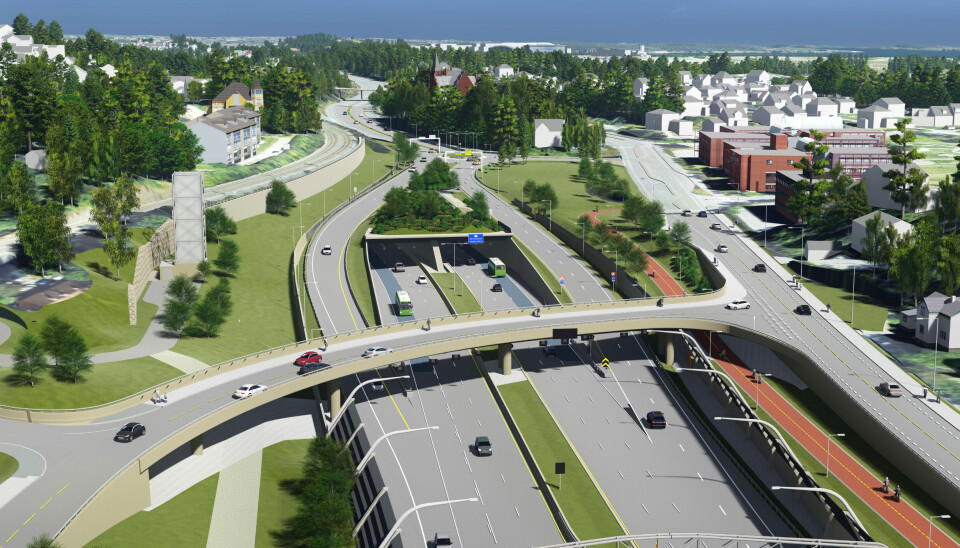 Vegvesenet valgte en norsk entreprenør til å bygge Strand-Ramstadsletta på E18 Vestkorridoren.