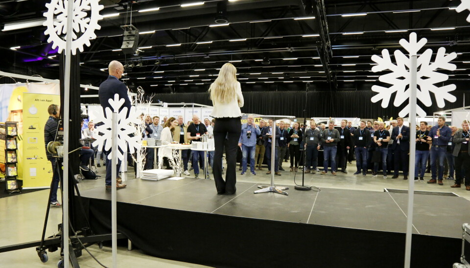 KREVENDE TIDER: Store deler av anleggsbransjen var samlet på Arctic Entrepreneur i The Qube