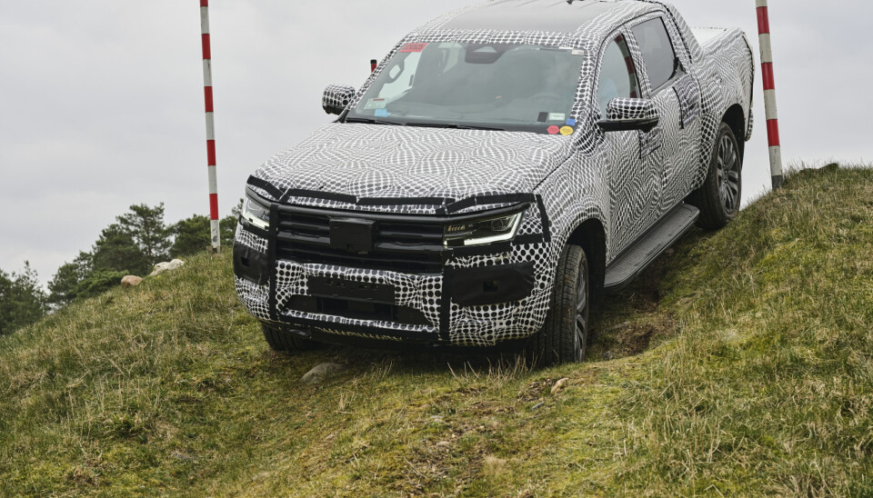 LENGRE: Bilen er blitt lengre enn tidligere, men med kortere overheng, noe som gjør att inngangs- og utgangsvinkler vil økes.