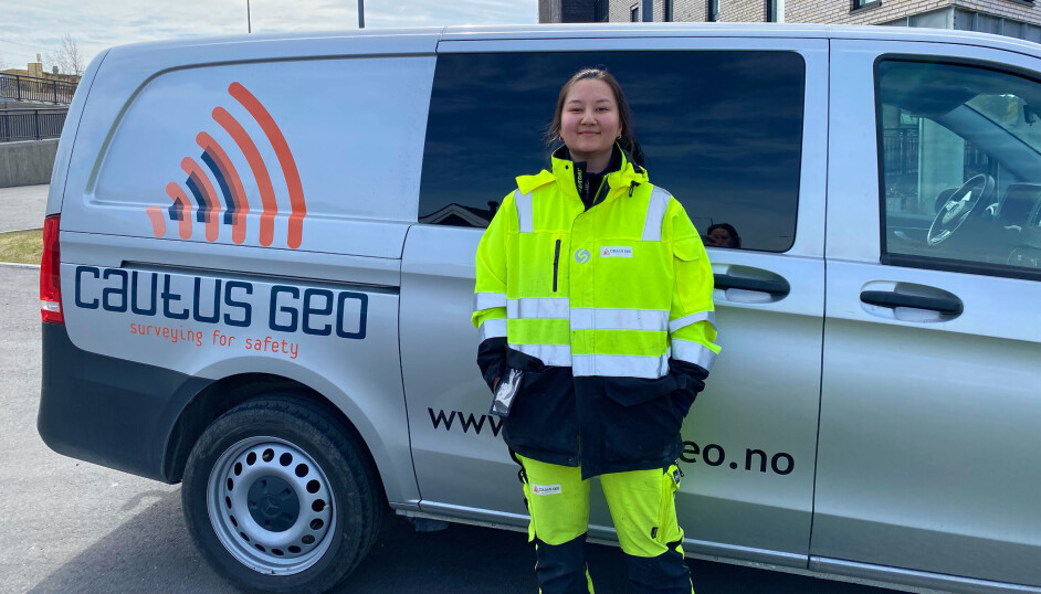 Alexandra Emhjellen starter hos Cautus Geo med en fersk mastergrad i geofarer og geomekanikk fra Universitetet i Oslo.