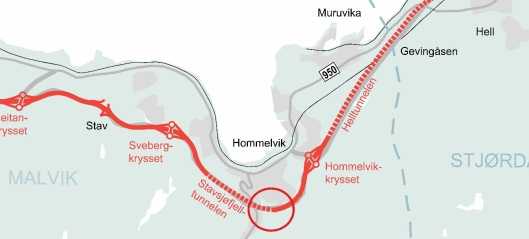 E6 Stavsjøfjelltunnelen kan inntil videre ikke åpnes for trafikk