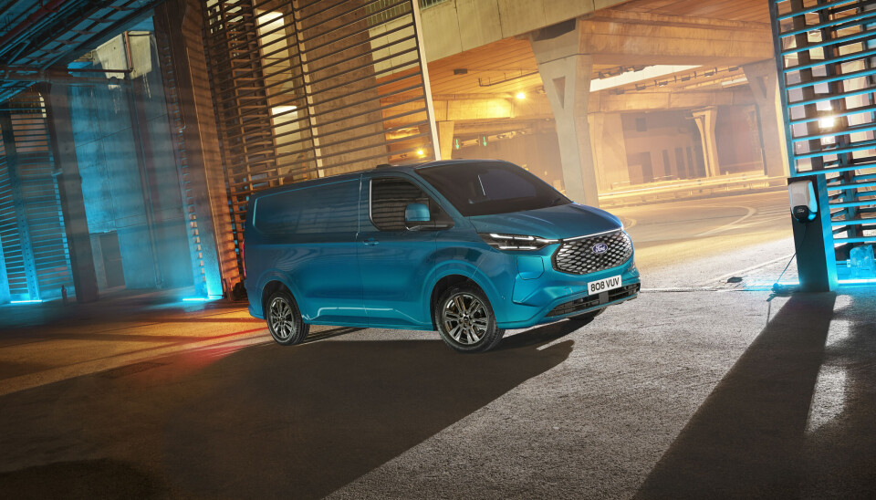 MESTSELGENDE: Ford E-Transit Custom vil ha potensiale til å bli Fords mestselgende modell i Norge. Custom er den varebilmodellen Ford har solgt mest av i Norge de siste fem årene.