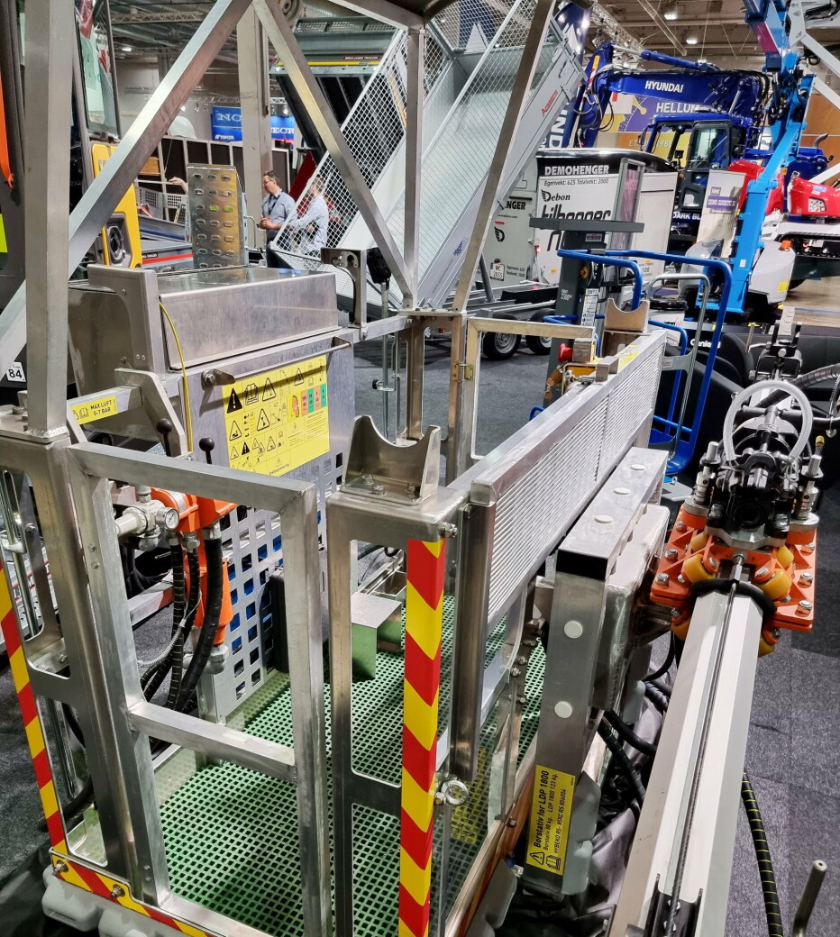 ROBUST: Maskinene er utstyrt med aluminiumskurv hvor alle kurvdeler er utskiftbare.