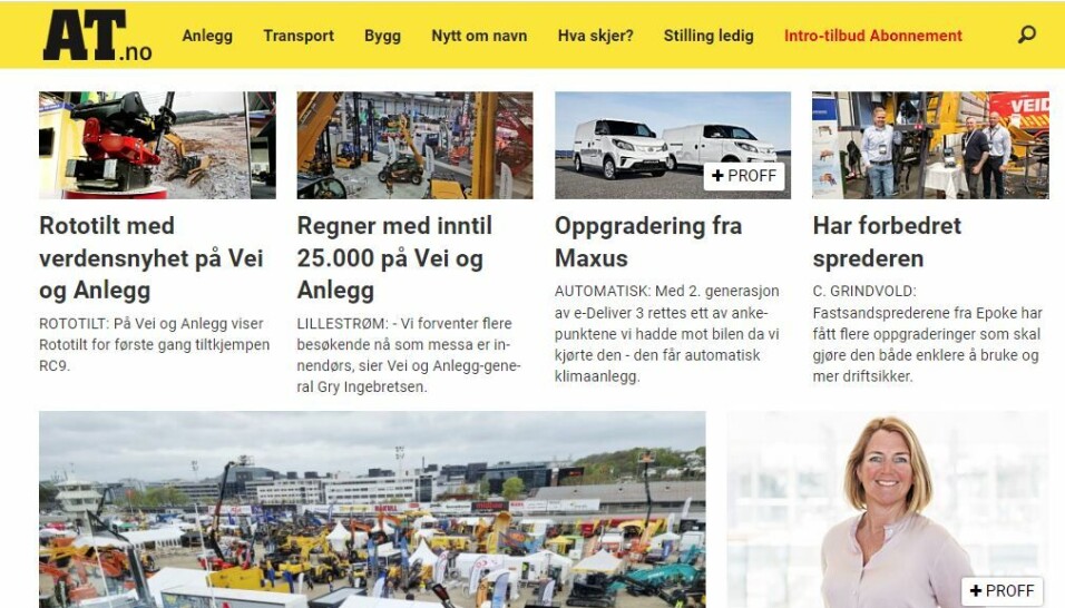 PROFF: Små, hvite merker med «+ Proff» påført artikkelen innebærer at saken er eksklusiv for abonnenter. Fra nå av legges alle nye saker på nett straks de er skrevet.