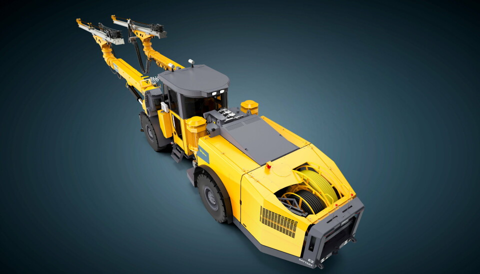 BATTERI: Boomer E2 Battery underjordsrigg.