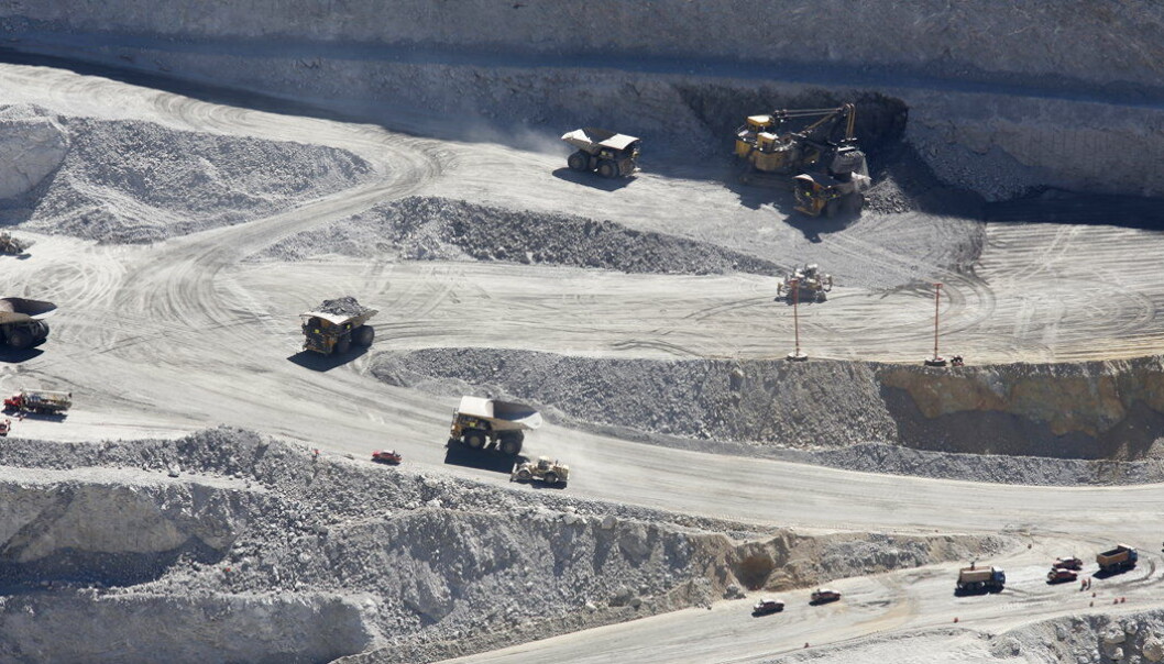 GRUVE: Antofagasta Minerals-gruven Los Pelambres ligger i Antofagasta-regionen der Michelin bygger en fabrikk for resirkulering av brukte anleggsdekk. Bildet benyttes kun som illustrasjonsbilde for Michelins satsning i området. GRUVE: Antofagasta Minerals-gruven Los Pelambres ligger i Antofagasta-regionen der Michelin bygger en fabrikk for resirkulering av brukte anleggsdekk. Bildet benyttes kun som illustrasjonsbilde for Michelins satsning i området.