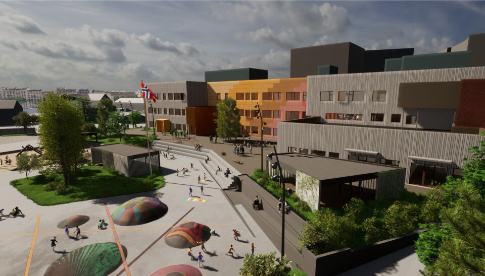 Nye Wilds Minne skole. Nye Wilds Minne skole.