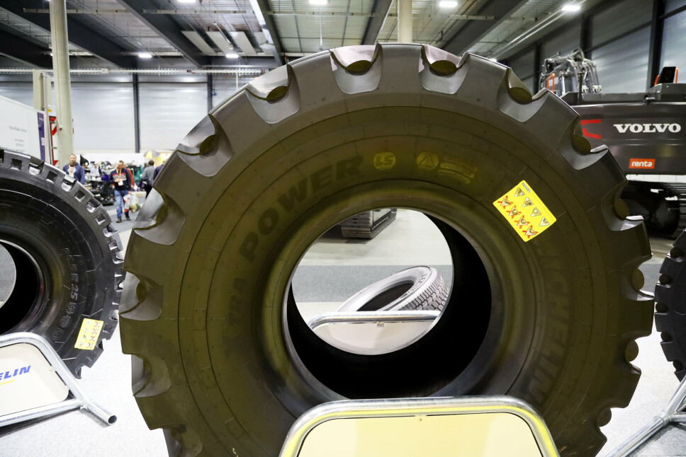 TØFFING: Det nyeste innen dekk for røffe forhold Michelin Xtra Power.