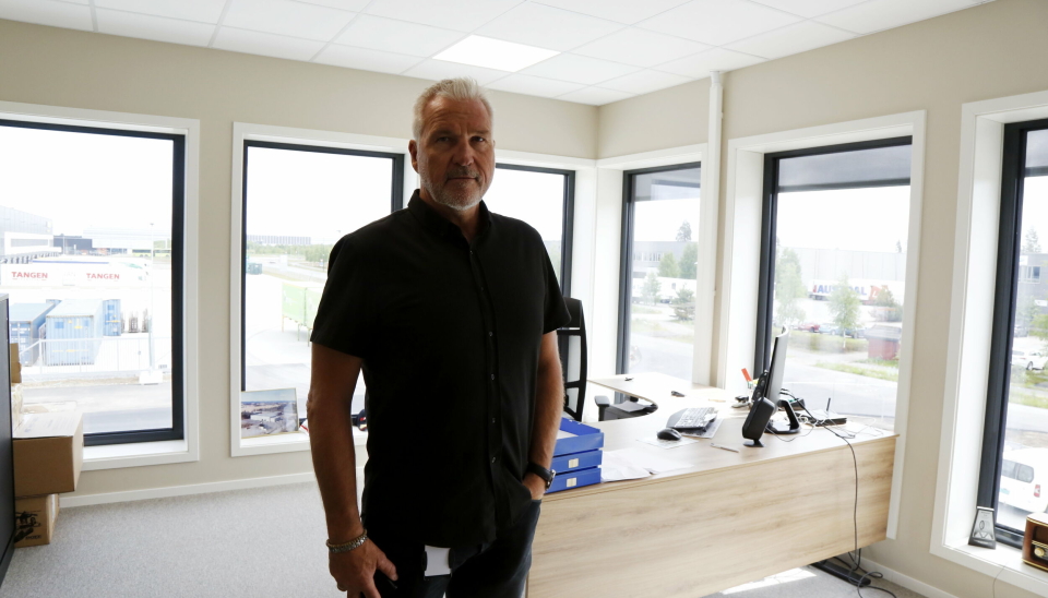 TUNGT: Adm. direktør Paul Oord sier beliggenheten er helt ideell, midt i logistikk-mekka rett ved E6 på Gardermoen.