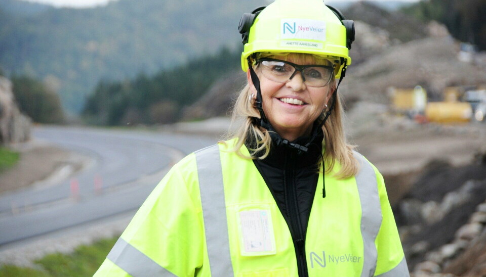Anette Aanesland er administrerende direktør i statseide Nye Veier AS. I en rapport om alle statlige eierskap, manglet noen tall fra Nye Veier. Dette er nå rettet opp, og Nye Veier har sendt ut en nyhetsmelding for å rette opp inntrykket.