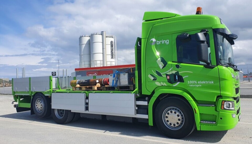 Batterielektrisk Scania P 230 B6x2*4NB.