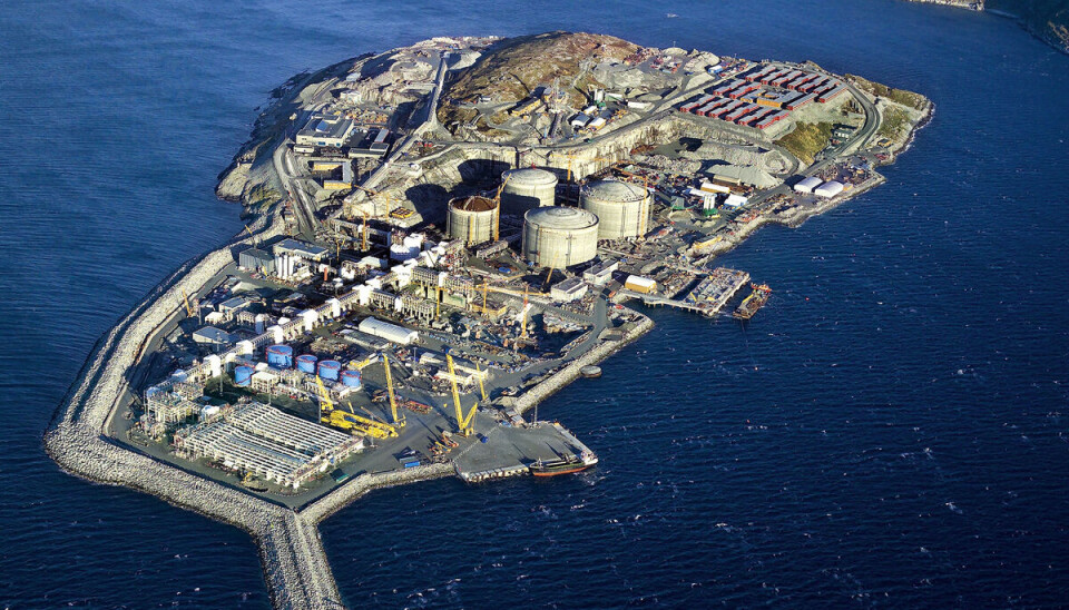 LNG-anlegget på Melkøya.