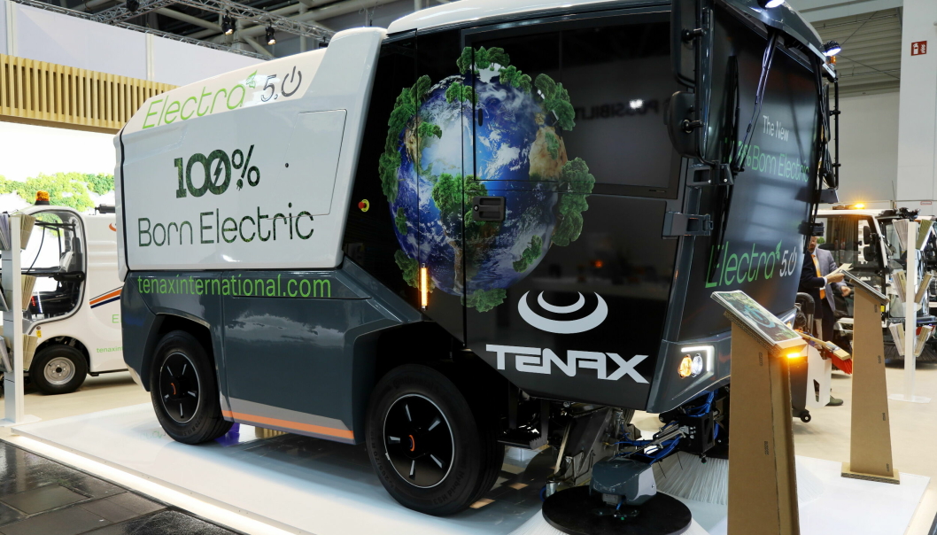 PROTOTYPE: Tenax Elektra 5.0 er utviklet som elektrisk maskin fra start, og slik er egenvekt og energiforbruket redusert.