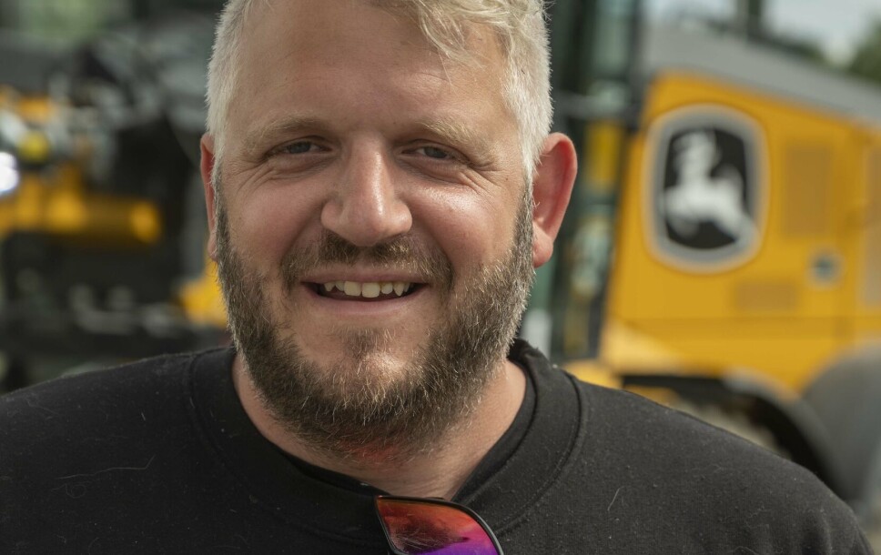 Erik Weberg-Hansen (37) er ny ettermarkedsselger hos Wirtgen Norway.