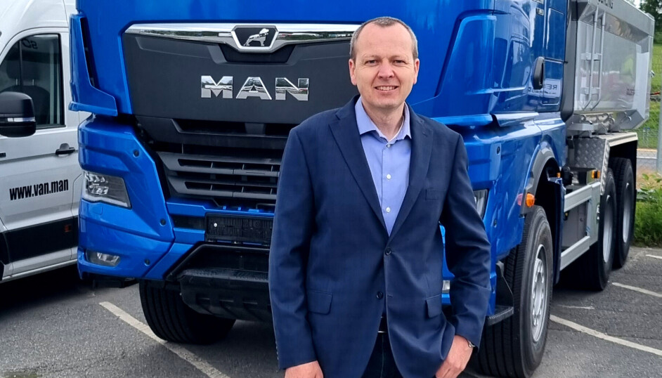 Kristian Kro er ny kundeservicedirektør for MAN Norge.