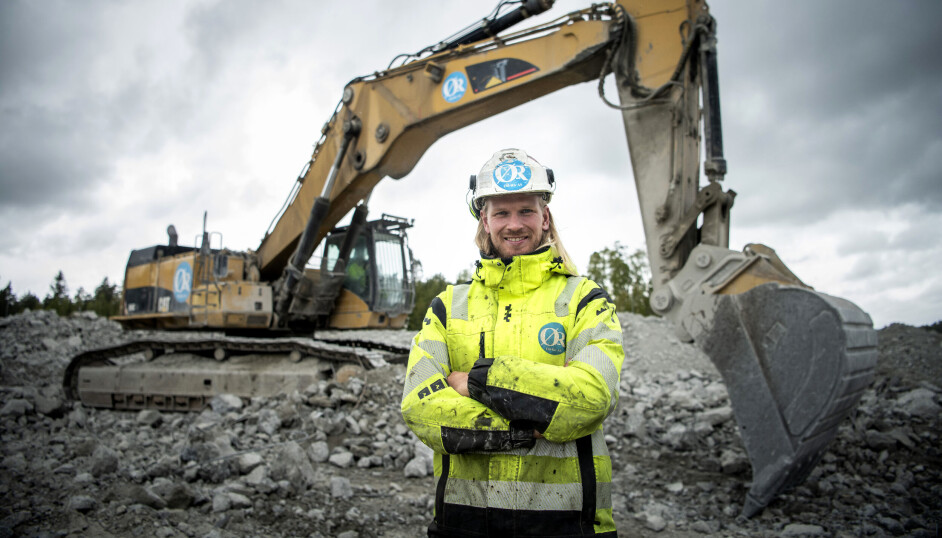 Ola Gulsvik er arbeidsleder i Øst-Riv AS, som er en del av divisjonen Nordic Demolition i konsernet Norsk Gjenvinning.