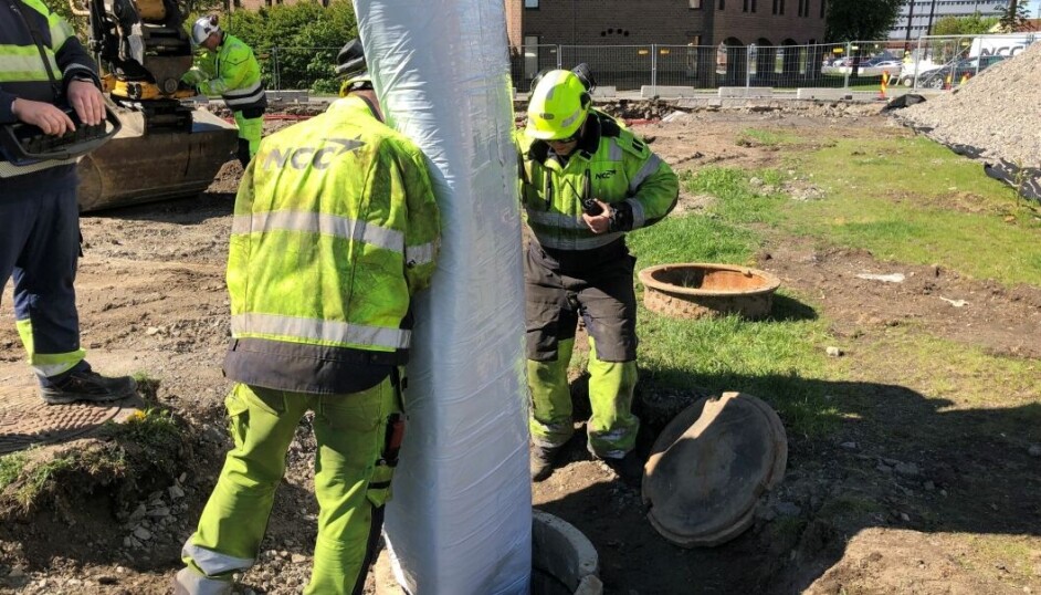 NCC NoDig på jobb i Oslo.