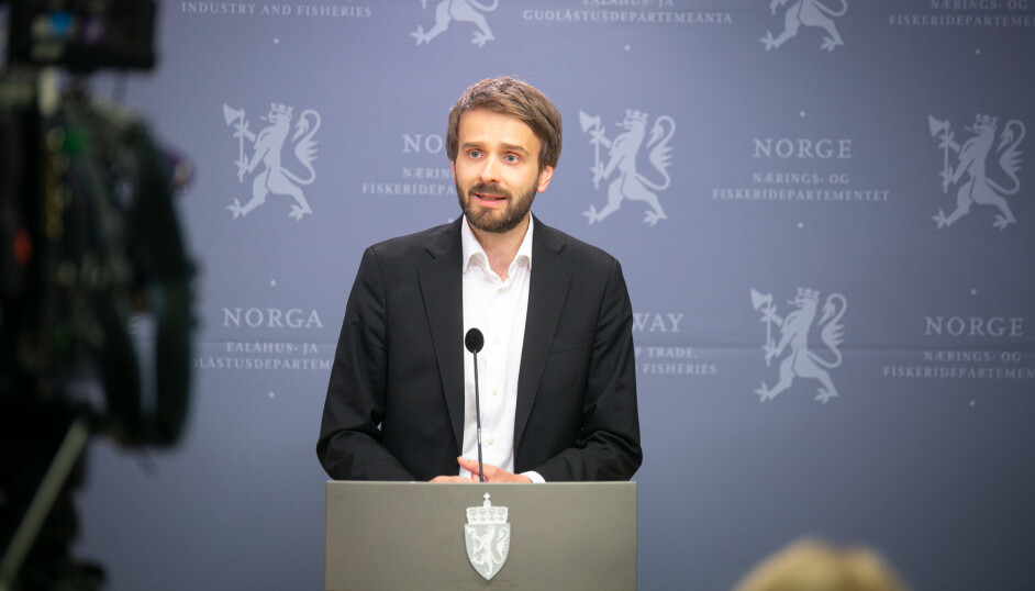 Næringsminister Jan Christian Vestre (Ap).